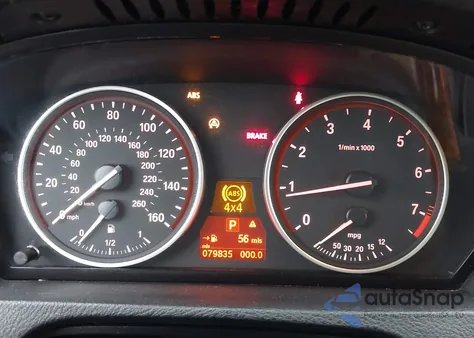 2009 BMW X5 xDrive30I из США, поврежденный, VIN 5UXFE43509L270320